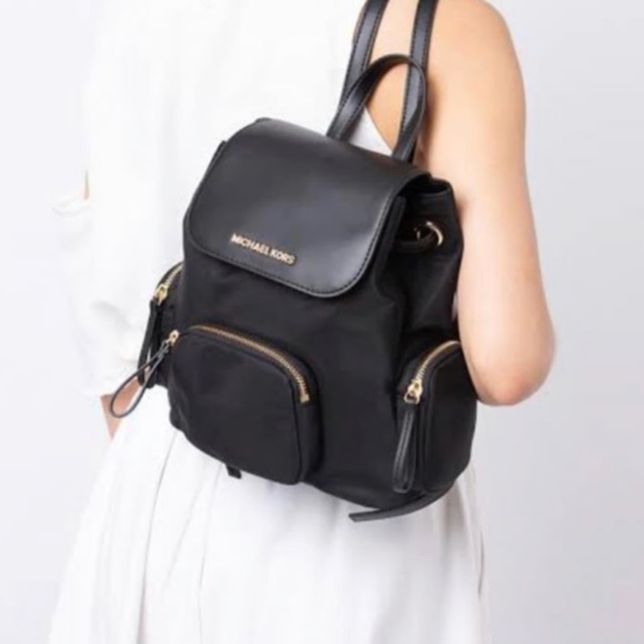 MICHAEL KORS Abbey Large Nylon Backpack - Picture 3 of 10